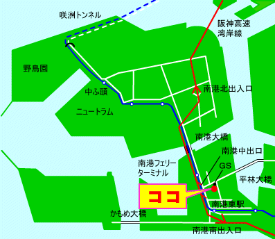 画像をクリックして下さい。Yahoo!MAPSにリンクします。